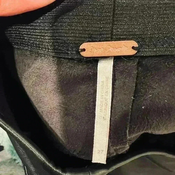 🔥Free People Faux Leather Pants🔥 - Picture 7 of 7